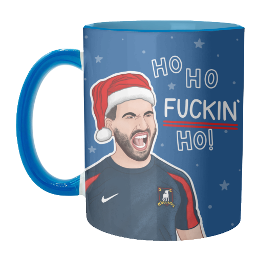 Ho Ho F*cking Ho - unique mug by Loren Grosvenor