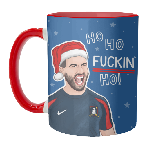 Ho Ho F*cking Ho - unique mug by Loren Grosvenor