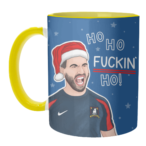 Ho Ho F*cking Ho - unique mug by Loren Grosvenor