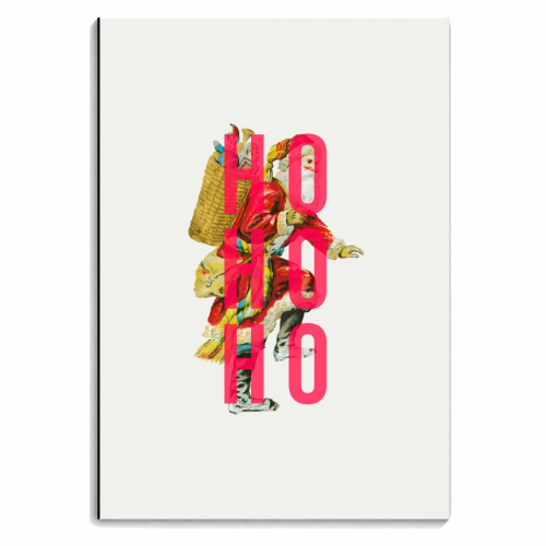 Ho Ho Ho - personalised A4, A5, A6 notebook by The 13 Prints