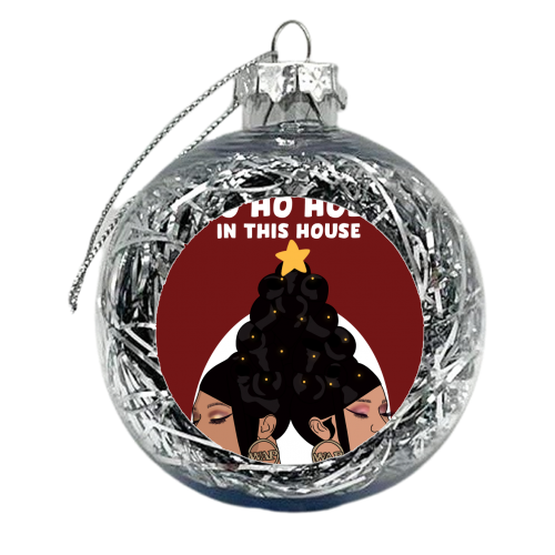 Ho Ho Hoes - xmas bauble by Pink and Pip