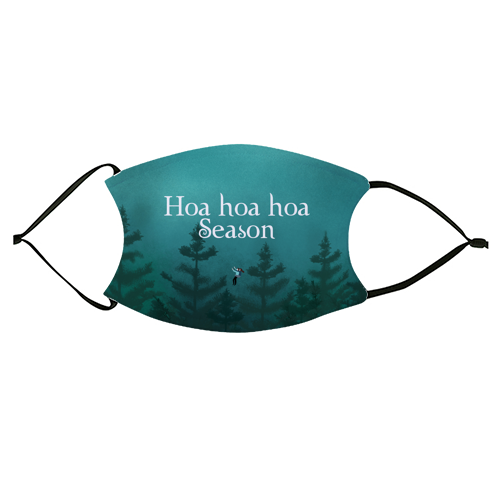 Hoa hoa hoa Season - face cover mask by The Queer Store