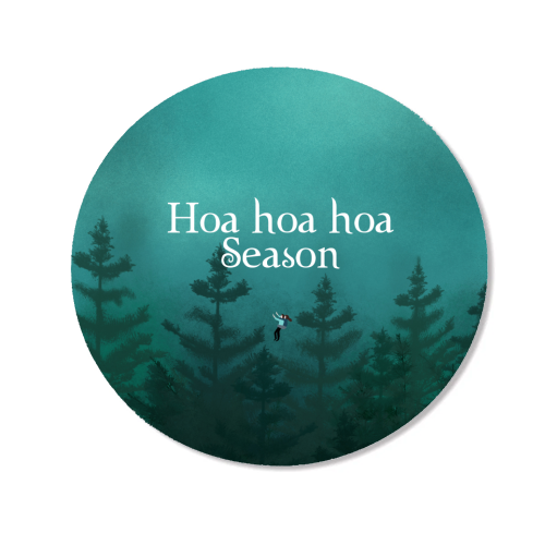 Hoa hoa hoa Season - Magnet by The Queer Store