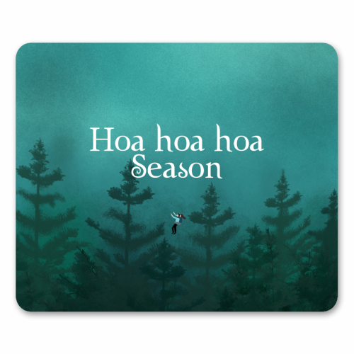 Hoa hoa hoa Season - mouse mat by The Queer Store