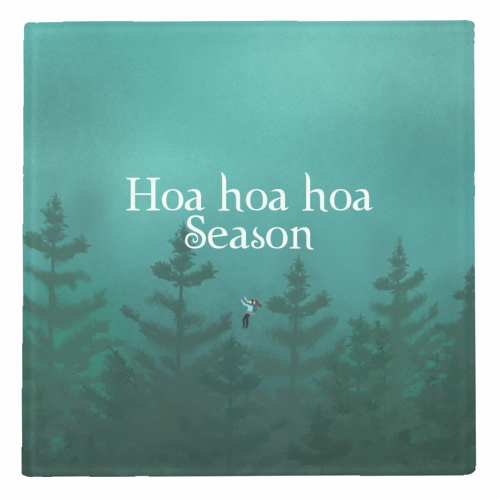 Hoa hoa hoa Season - personalised beer coaster by The Queer Store