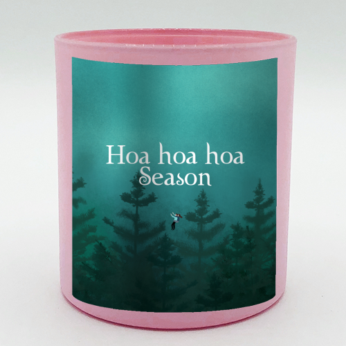 Hoa hoa hoa Season - scented candle by The Queer Store