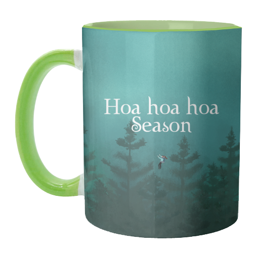 Hoa hoa hoa Season - unique mug by The Queer Store