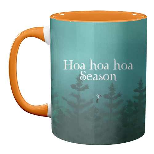 Hoa hoa hoa Season - unique mug by The Queer Store