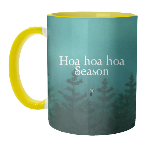 Hoa hoa hoa Season - unique mug by The Queer Store