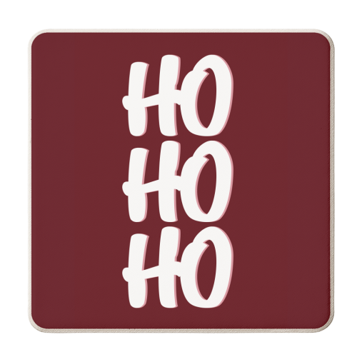 HoHoHo - personalised beer coaster by Pink and Pip