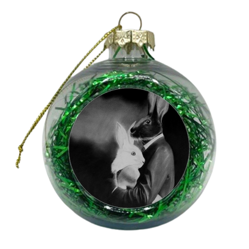 Hold - xmas bauble by Lee Boyd