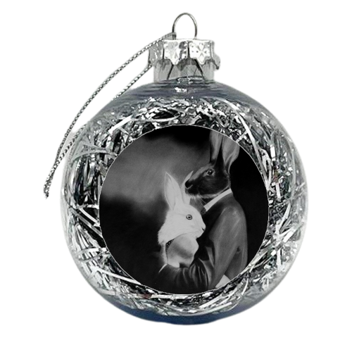 Hold - xmas bauble by Lee Boyd