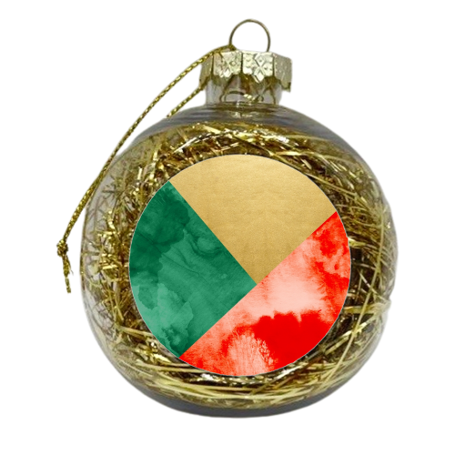 Holiday Spirit - xmas bauble by Uma Prabhakar Gokhale