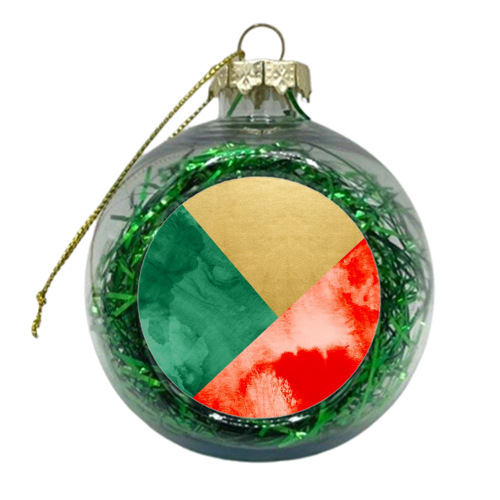 Holiday Spirit - xmas bauble by Uma Prabhakar Gokhale