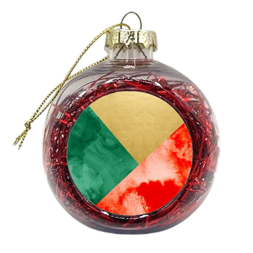 Holiday Spirit - xmas bauble by Uma Prabhakar Gokhale