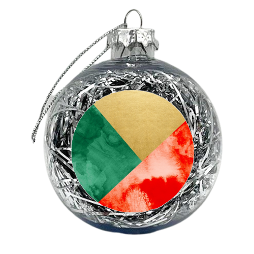 Holiday Spirit - xmas bauble by Uma Prabhakar Gokhale