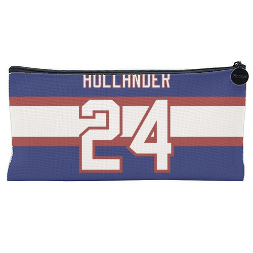 Hollander - Montreal Jersey Blue - flat pencil case by The Girl Next Draw