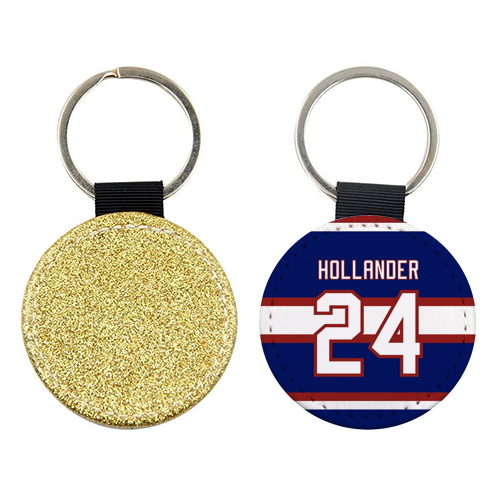 Hollander - Montreal Jersey Blue - keyring by The Girl Next Draw