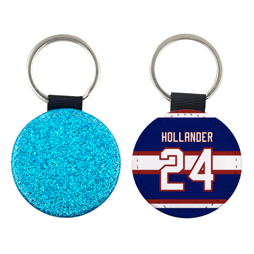Hollander - Montreal Jersey Blue - keyring by The Girl Next Draw
