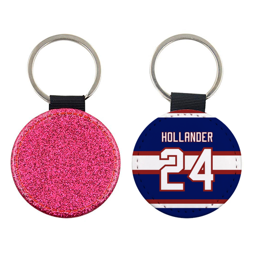 Hollander - Montreal Jersey Blue - keyring by The Girl Next Draw