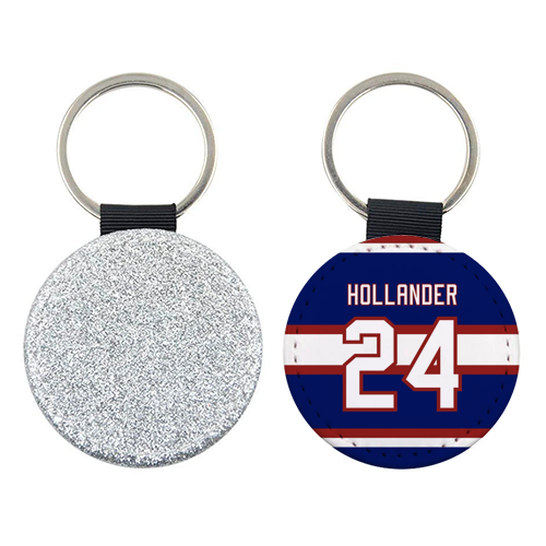 Hollander - Montreal Jersey Blue - keyring by The Girl Next Draw