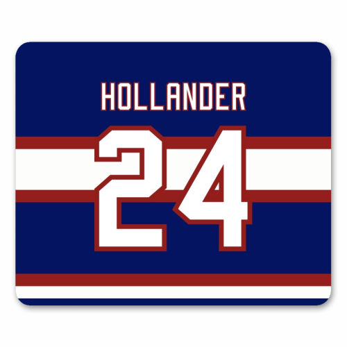 Hollander - Montreal Jersey Blue - mouse mat by The Girl Next Draw