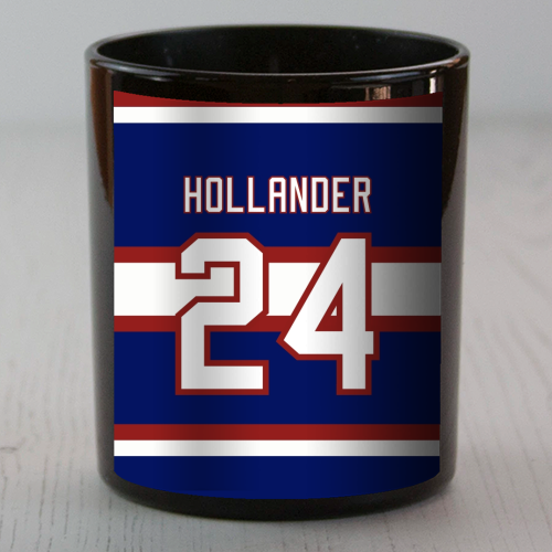 Hollander - Montreal Jersey Blue - scented candle by The Girl Next Draw