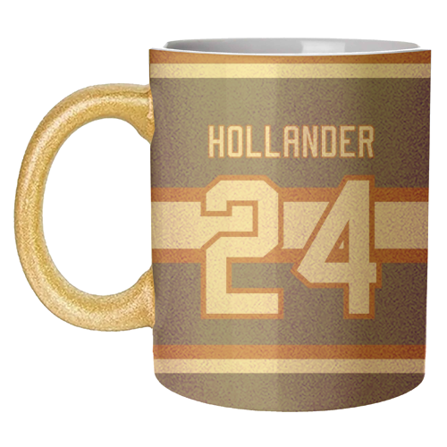 Hollander - Montreal Jersey Blue - unique mug by The Girl Next Draw