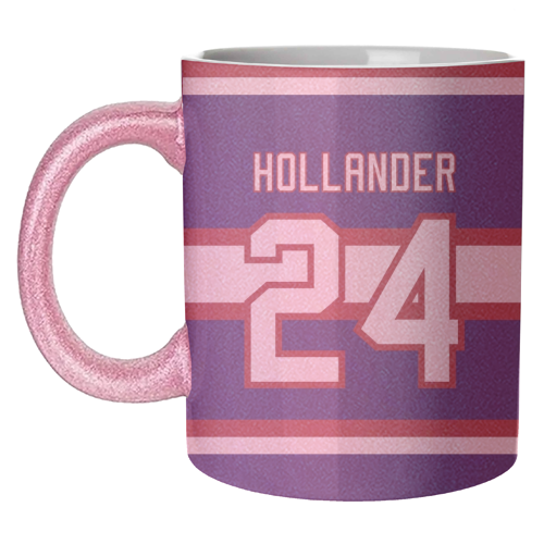 Hollander - Montreal Jersey Blue - unique mug by The Girl Next Draw