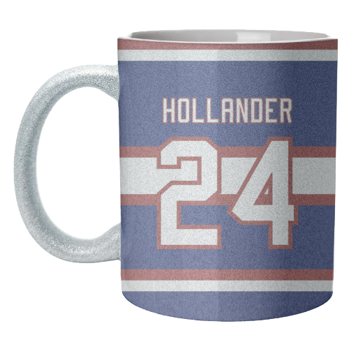 Hollander - Montreal Jersey Blue - unique mug by The Girl Next Draw