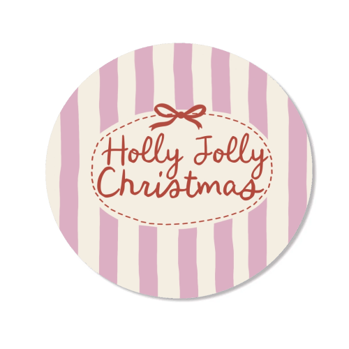 Holly Jolly Christmas - Magnet by Giddy Kipper