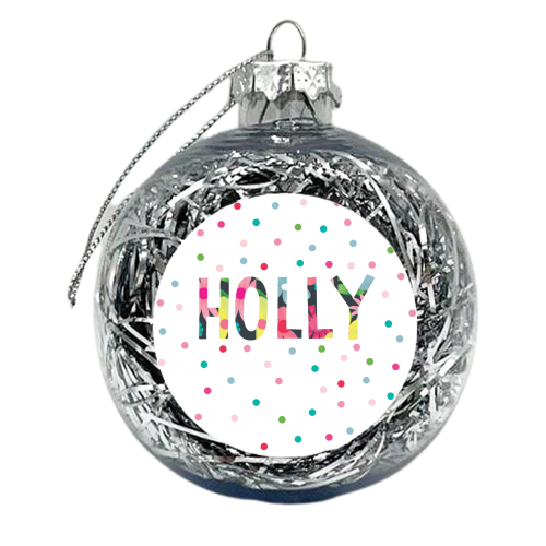 Holly - xmas bauble by The Boy and the Bear