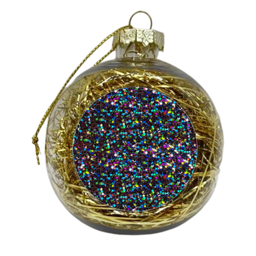 holo stars - xmas bauble by Anastasios Konstantinidis