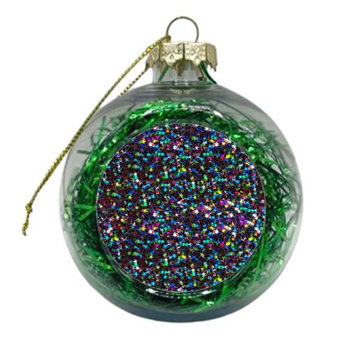 holo stars - xmas bauble by Anastasios Konstantinidis
