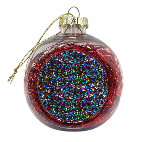 holo stars - xmas bauble by Anastasios Konstantinidis