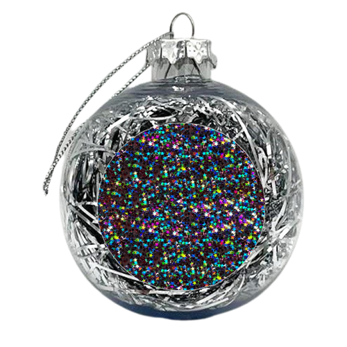 holo stars - xmas bauble by Anastasios Konstantinidis