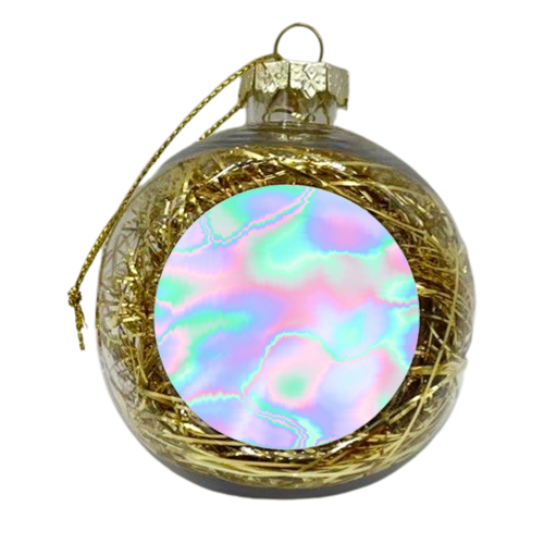 Holograph - xmas bauble by Uma Prabhakar Gokhale