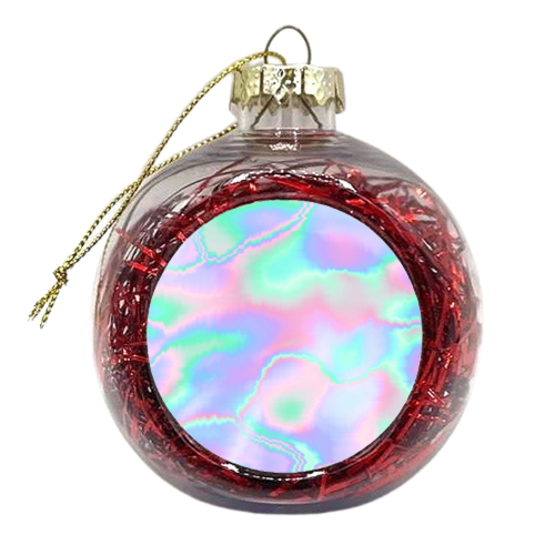 Holograph - xmas bauble by Uma Prabhakar Gokhale