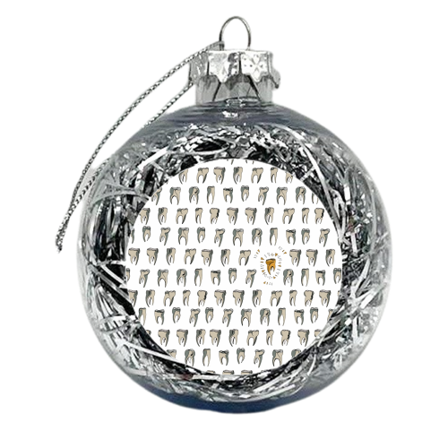 Holy Molar - xmas bauble by Suzie B