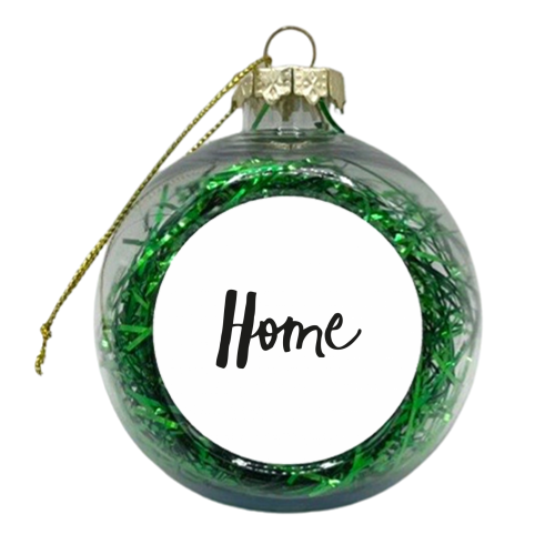 Home - xmas bauble by Jessie Moane