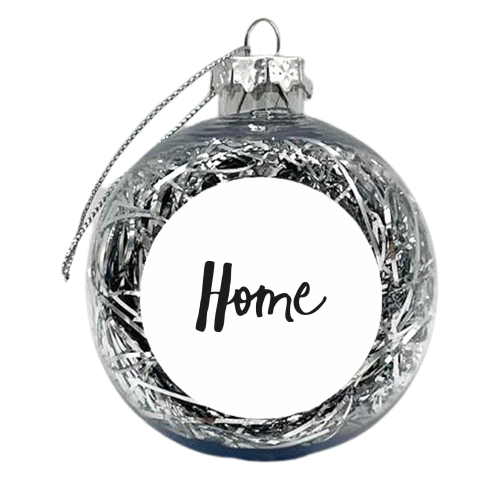 Home - xmas bauble by Jessie Moane