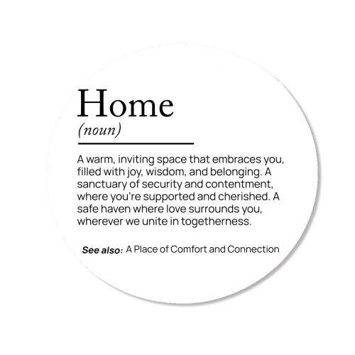 home definition Noun - Magnet by skattia ilie