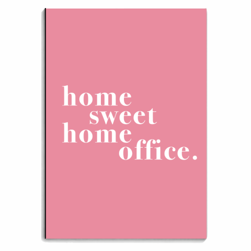 Home Sweet Home Office - personalised A4, A5, A6 notebook by Kind of Simple Designs