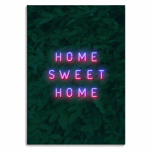 HOME SWEET HOME - personalised A4, A5, A6 notebook by Paper Deep Design