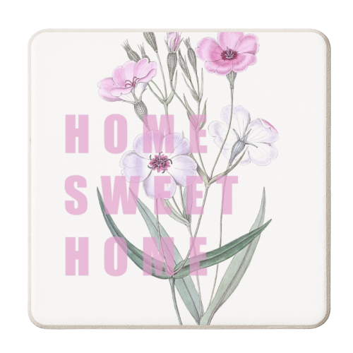 Home Sweet Home - personalised beer coaster by Eloise