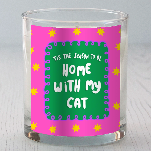 Home With My Cat - scented candle by The Paper Tail
