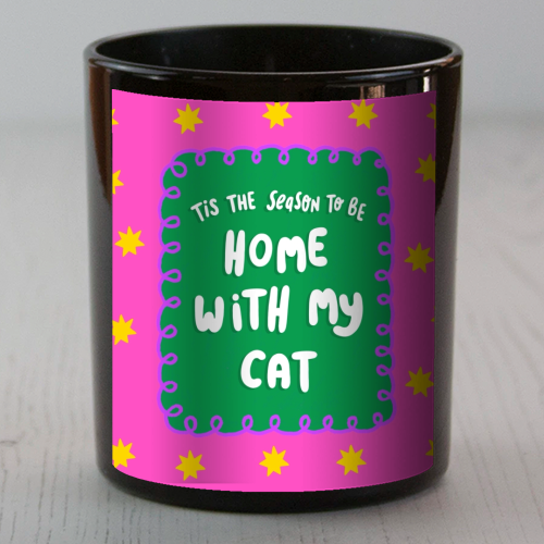 Home With My Cat - scented candle by The Paper Tail