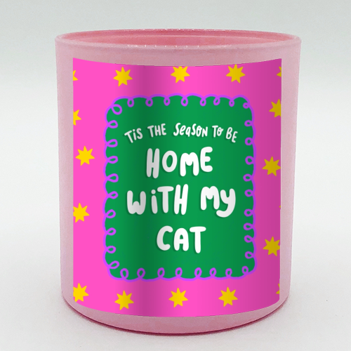 Home With My Cat - scented candle by The Paper Tail