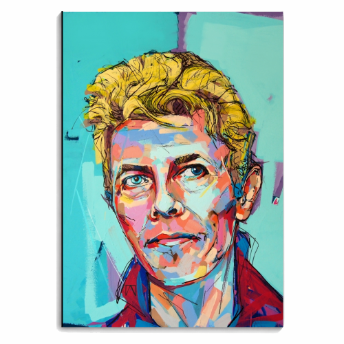 Hopeful Bowie - personalised A4, A5, A6 notebook by Laura Selevos