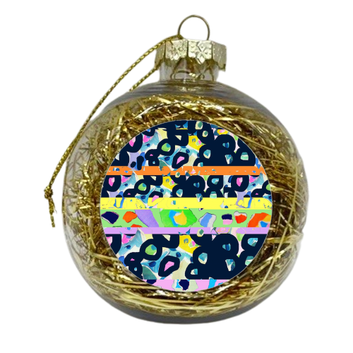 horizontal nature - xmas bauble by Tors Hennessy